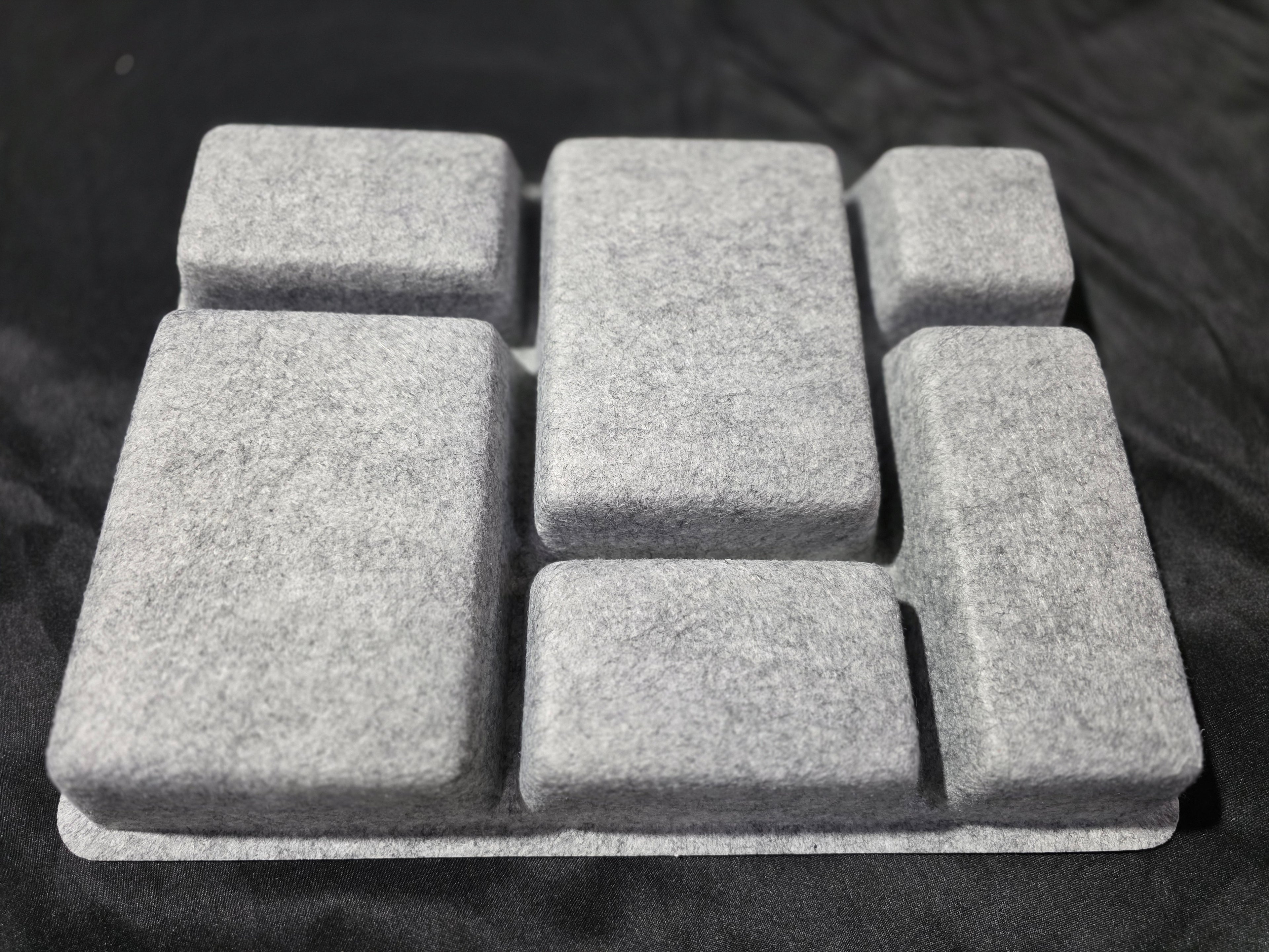 Navaris Felt Drawer Organizer Tray - Tidy Desk Drawers, Office Supplies, Jewelry, Cosmetics, Small Personal Items and Accessories - Retail $31.16