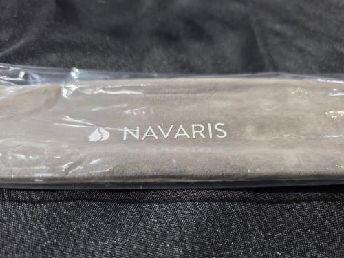 3126 Navaris Titanium Folding Utensil Set - Fork Knife Spoon Foldable Metal Silverware Utensils for Camping, Backpacking, Hiking - With Carabiner and Bag - Retail $20