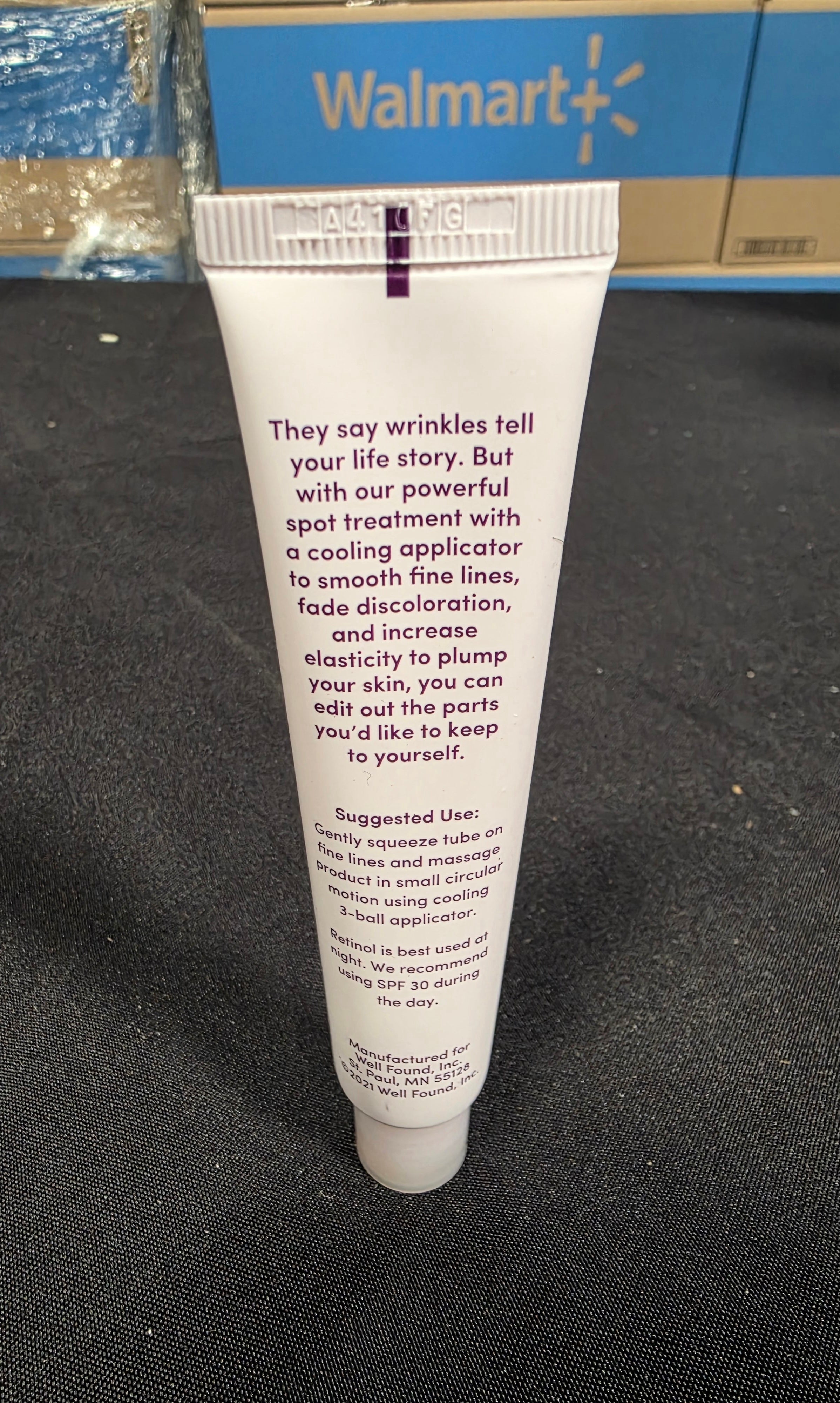 Womaness Plump It Up Retinol Serum, Roll-on Hyaluronic Acid Hydrating Serum, Collagen Boosting Retinol Fine Lines and Wrinkles Treatment, 30 ml - Retail $29.99