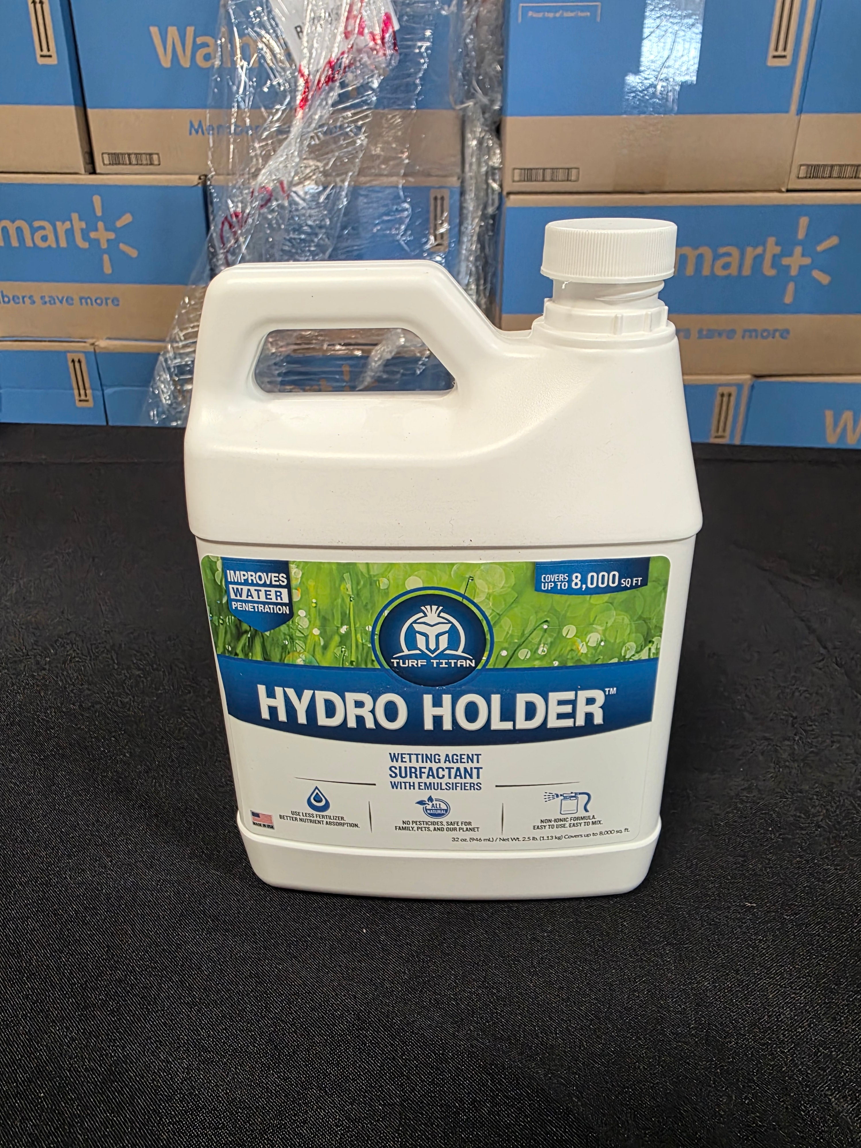 Turf Titan Hydro Holder: Effective Wetting Agent for Healthier Lawn and Garden, 32 oz - Retail $29.99