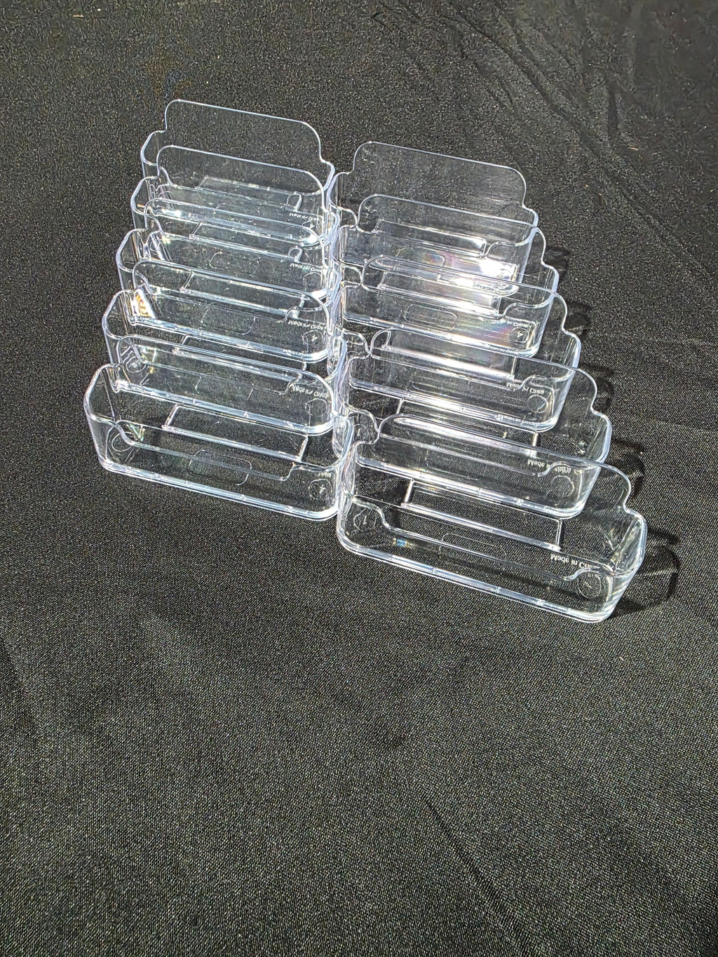 DIY.STORE Clear Business Card Holder, 10 Pack - Retail $13.99