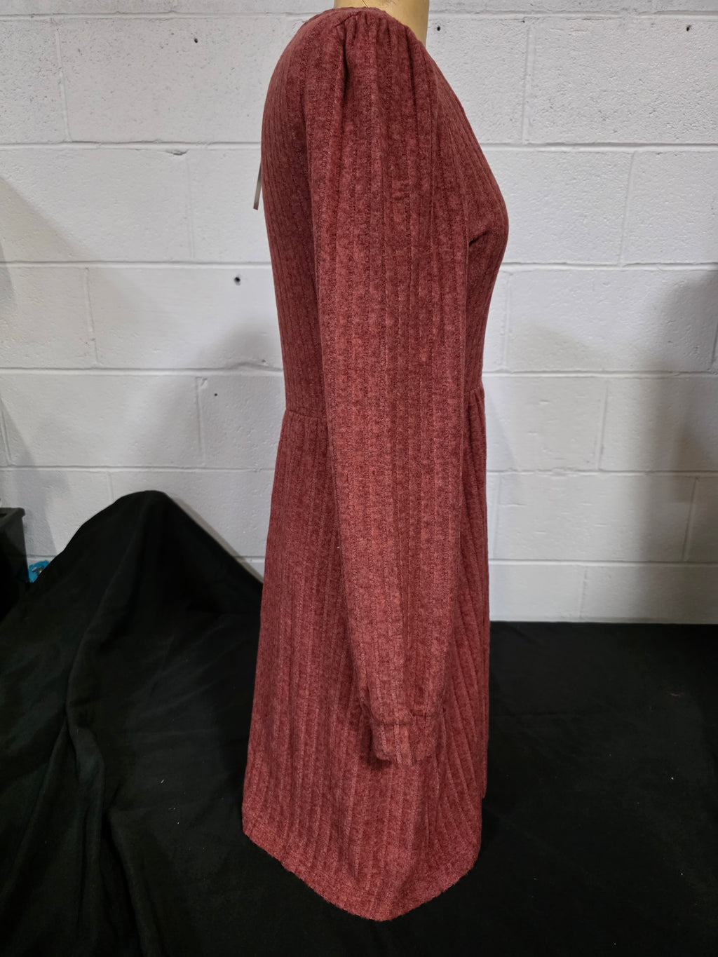 SHINE UP Dresses for Women Fall Square Neck Long Sleeve Knee Length Dress with Pockets - Retail $10.99