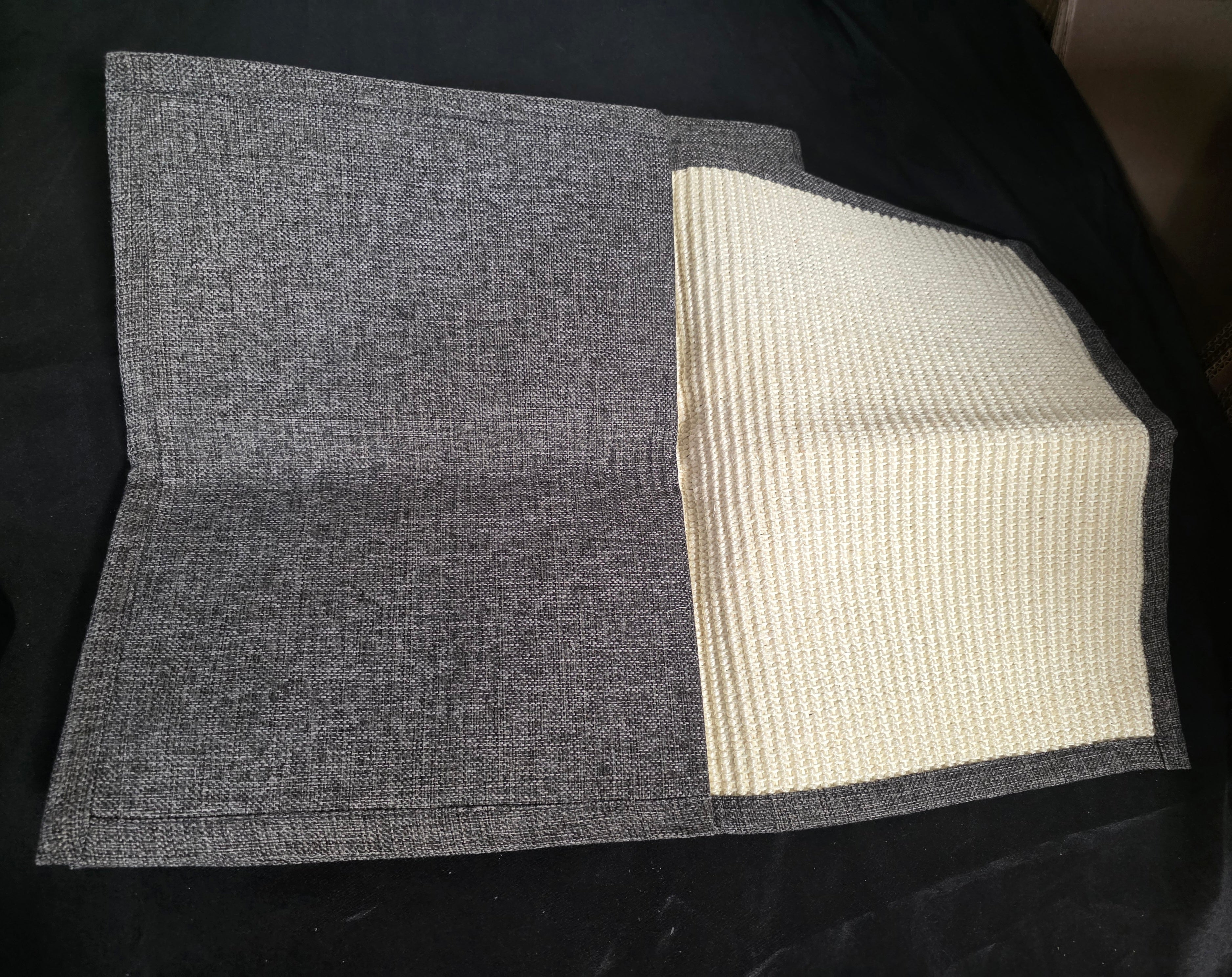 Navaris 2x Cat Scratch Mats Sofa Protector - Natural Sisal Furniture Protector Scratching Pads for Cats - Chair, Couch, Seat, Stairs - Retail $38.99