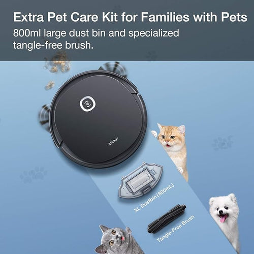 ECOVACS DEEBOT OZMO U2 Pro Robot Vacuum Cleaner 2 in1 Vacuum and Mop - Retail $300