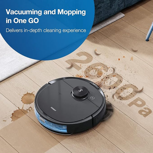 ECOVACS Deebot N8+ Robot Vacuum and Mop Cleaner, with Self Empty Station - Retail $671.00