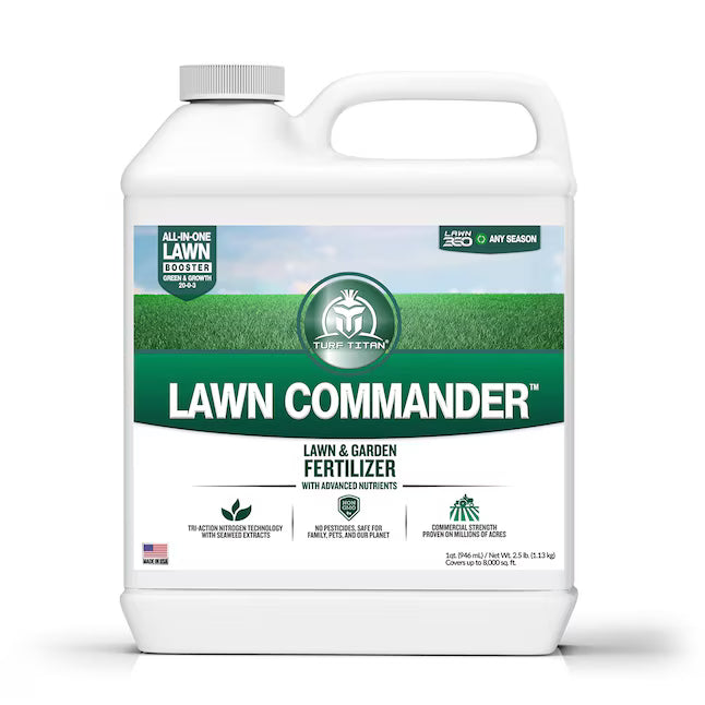 Turf Titan Lawn Commander, Lawn Fertilizer for Lawn Care, 32 oz - Retail $31.99