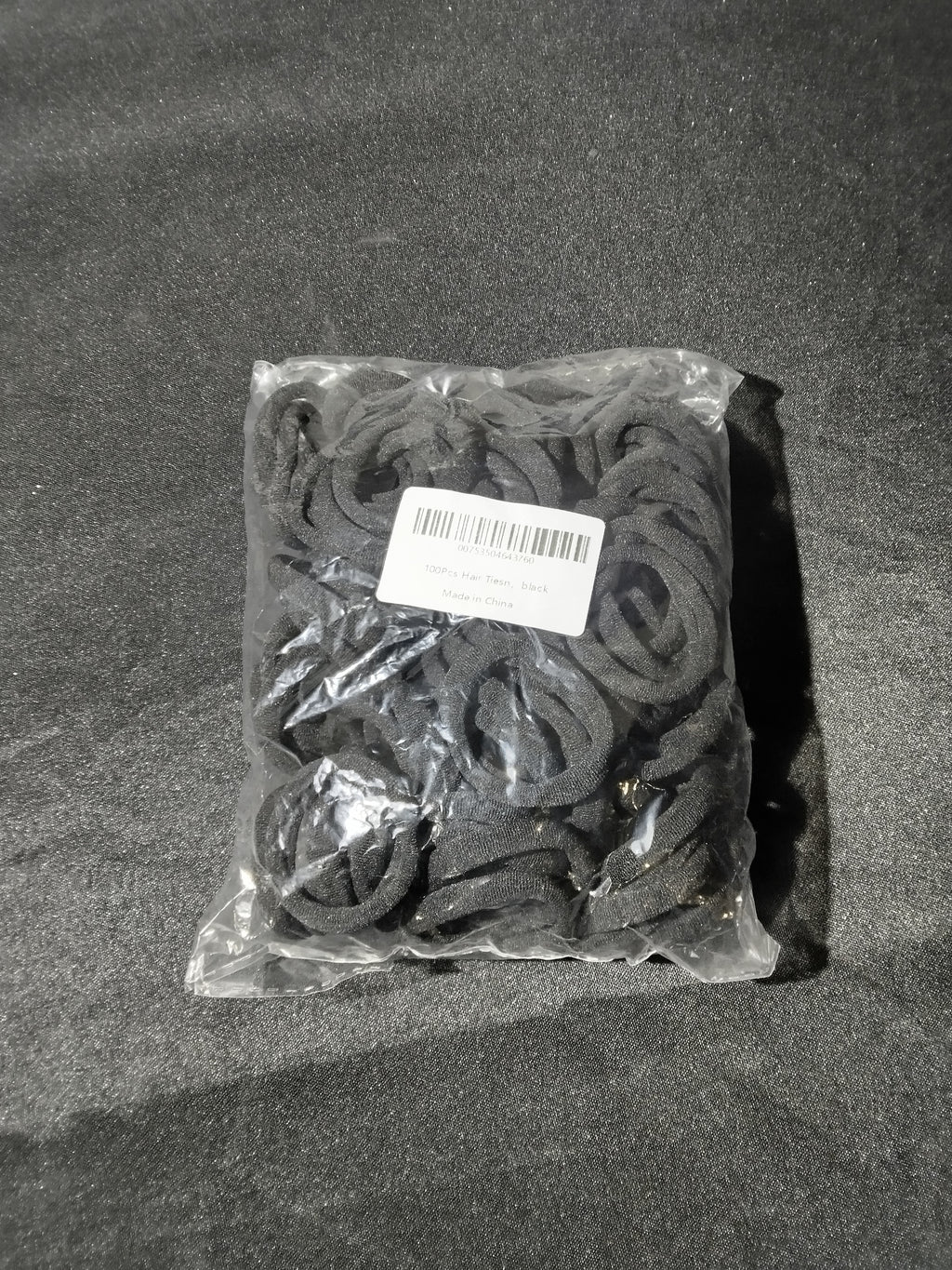 100 Pack Seamless Cotton Hair Ties for Women - Retail $7.99
