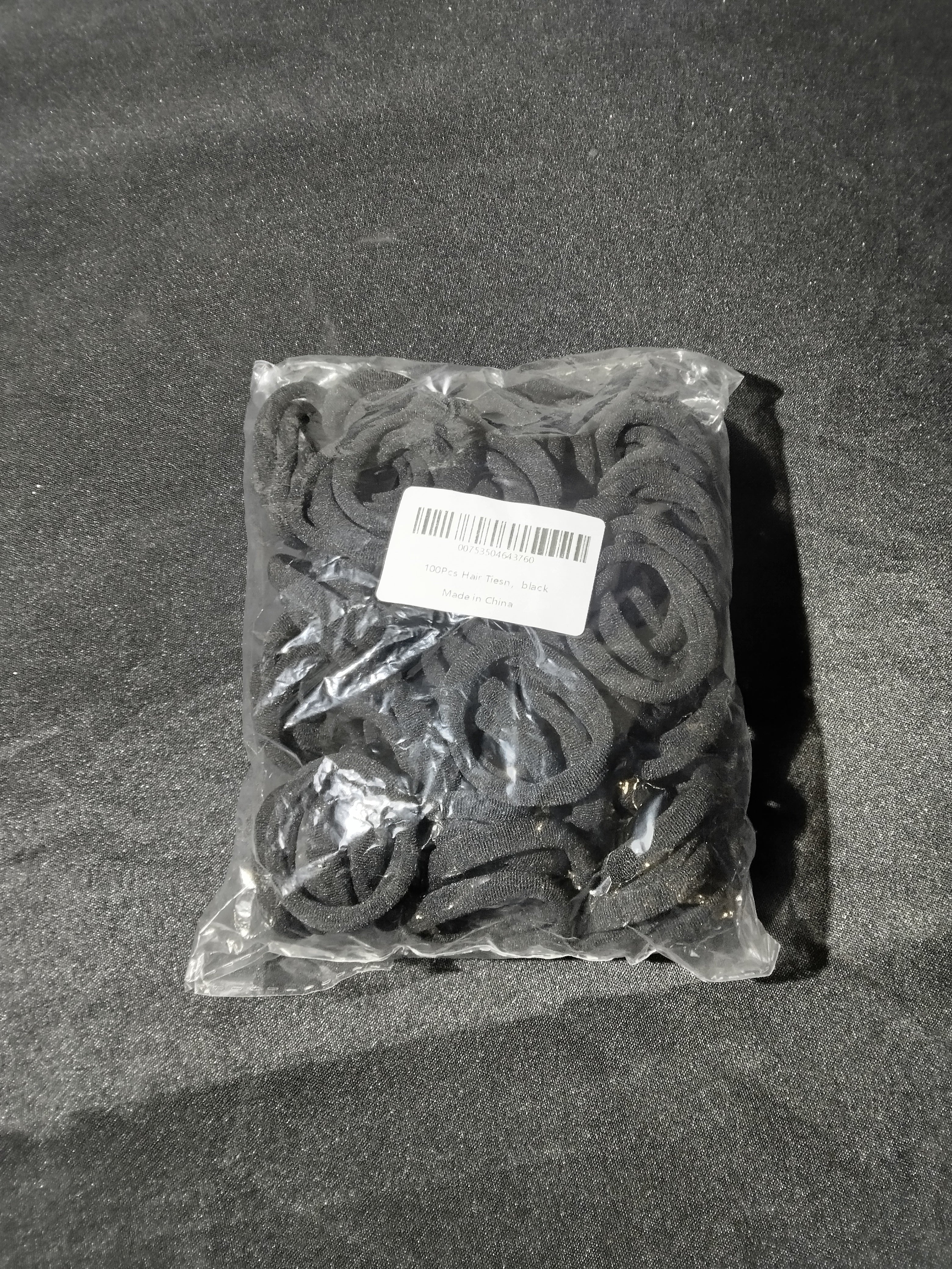 100 Pack Seamless Cotton Hair Ties for Women - Retail $7.99