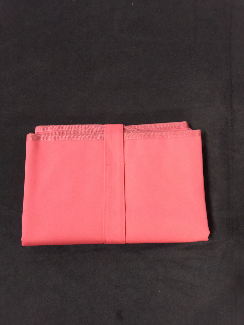 Navaris Baby Changing Mat Portable - Slim Lightweight & Foldable Baby Change Mat - Water Repellent Travel Changing Mat with Pockets - Folding Mat for Clean Diaper Changes - Coral - Retail $2.99