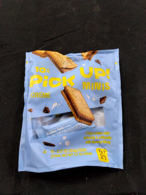 Bahlsen PiCK UP! Minis Creme (3 Bags, 3x10 individual cookies, 30 cookies total) (0.37 oz single servings individually wrapped) Kosher - Retail $27.99