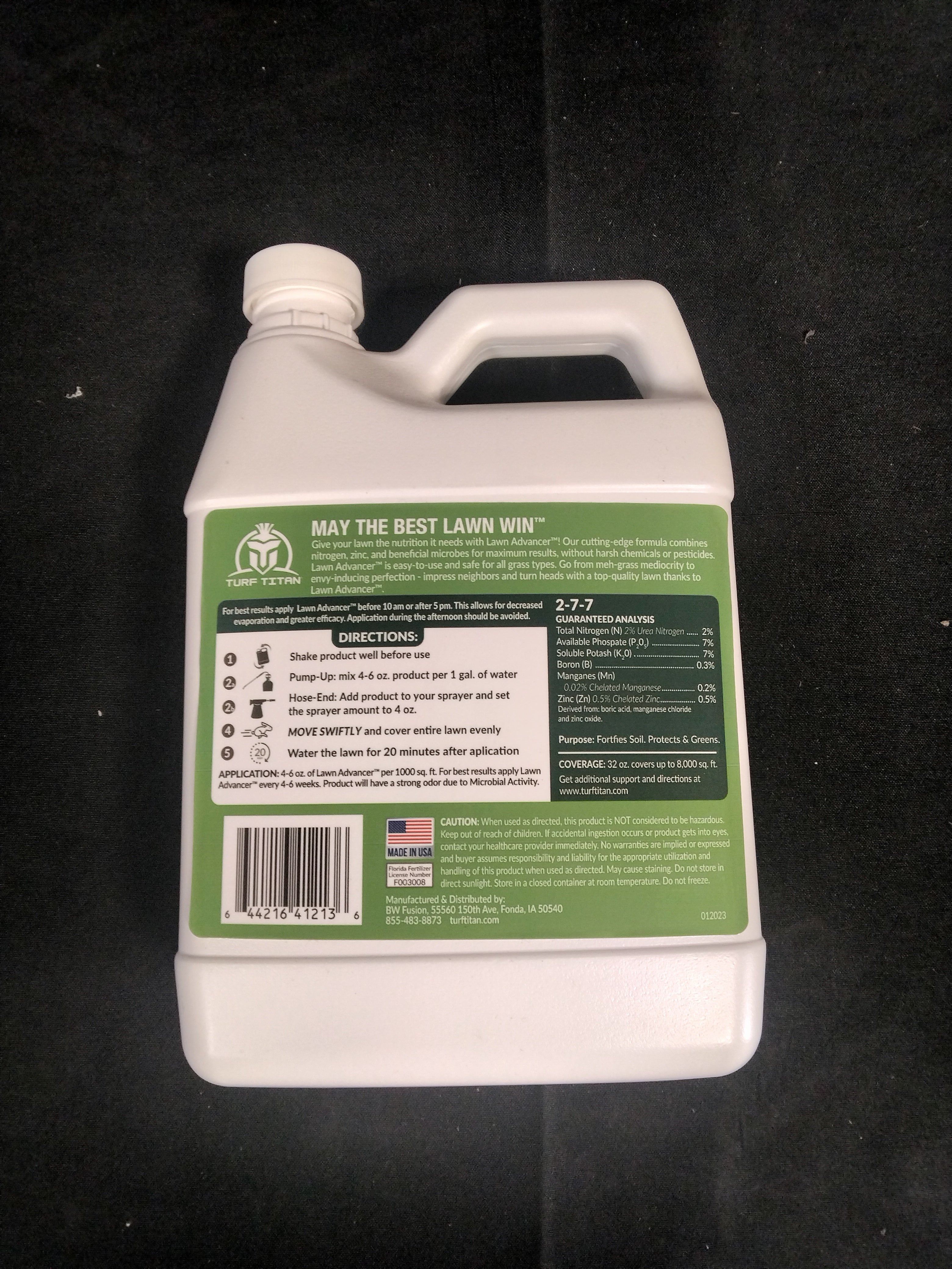 Turf Titan Lawn Advancer, Lawn Fertilizer for Hassle-Free Lawn Care, 32 oz - Retail $32.99