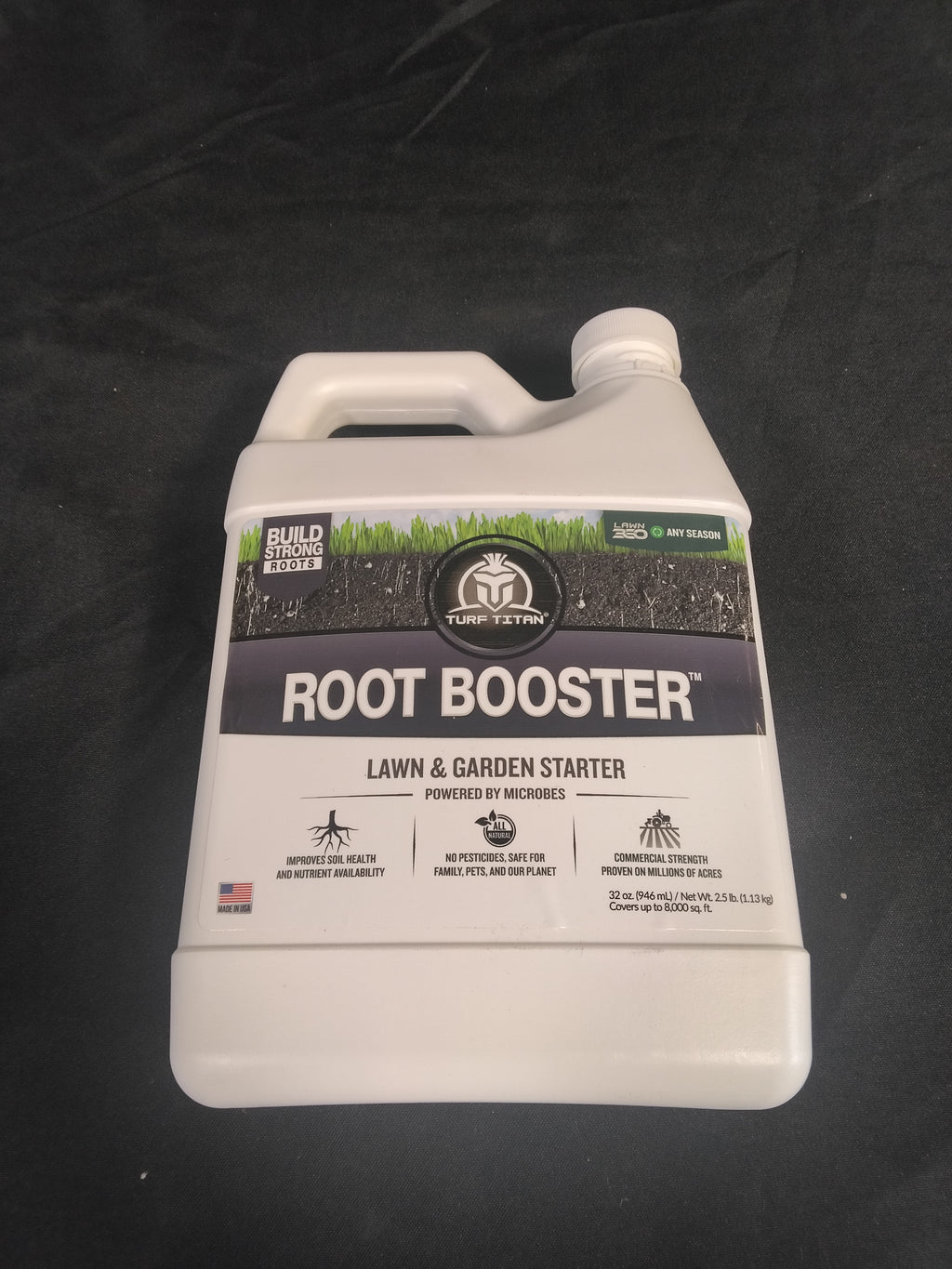 Turf Titan Root Booster, Lawn Probiotic and Garden Soil Enhancer, 32 oz - Retail $32.99
