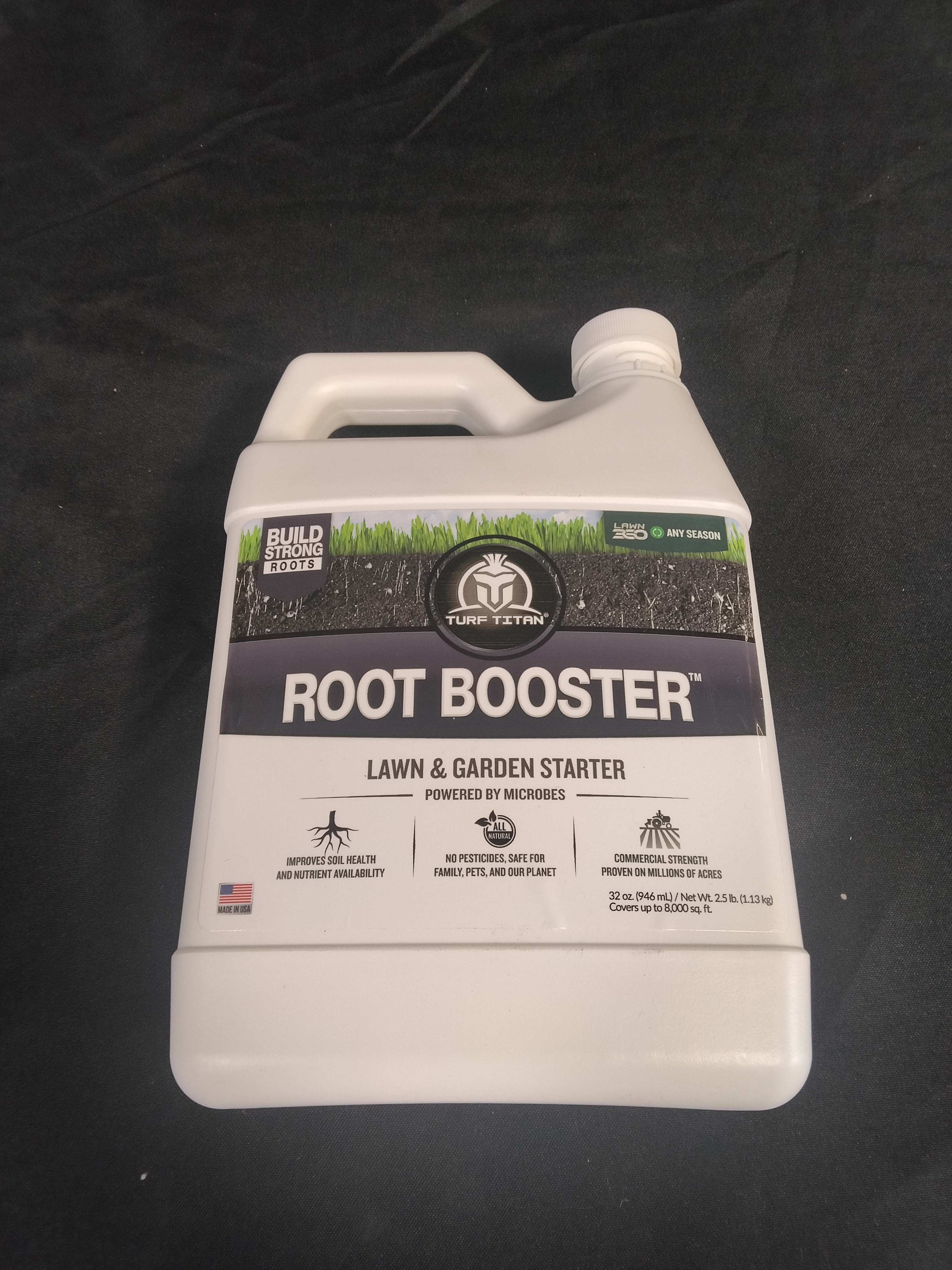 Turf Titan Root Booster, Lawn Probiotic and Garden Soil Enhancer, 32 oz - Retail $32.99
