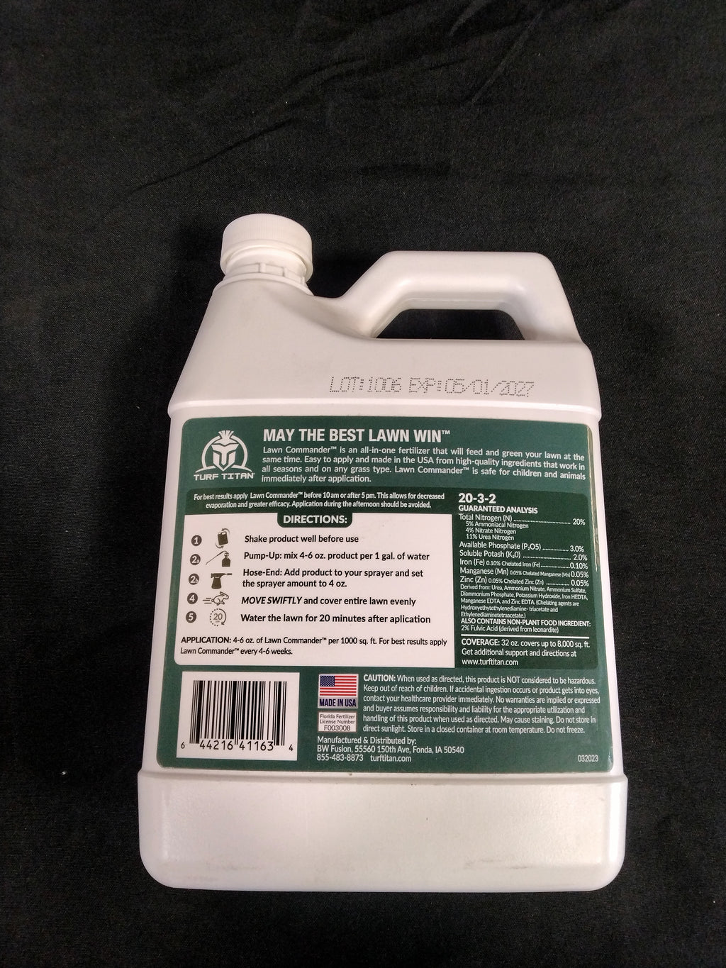 Turf Titan Lawn Commander, Lawn Fertilizer for Lawn Care, 32 oz - Retail $31.99