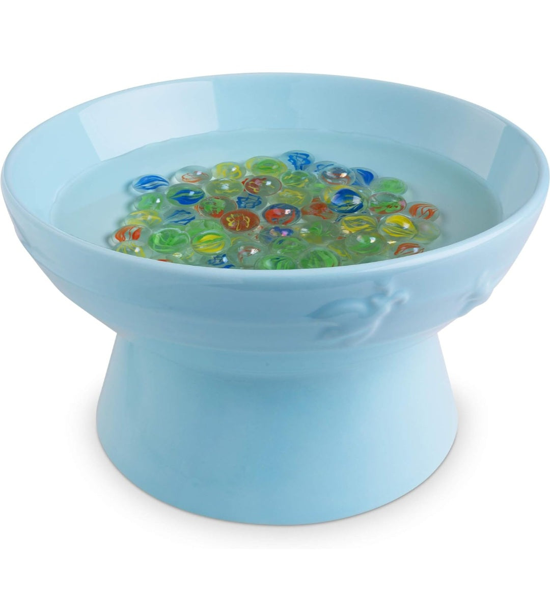 Navaris Bee Watering Station - Ceramic Bowl for Feeding and Watering Bees, Butterflies, Small Insects - Decorative Water Station for Gardens and Yards - Retail $12.49