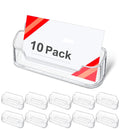 DIY.STORE Clear Business Card Holder, 10 Pack - Retail $13.99
