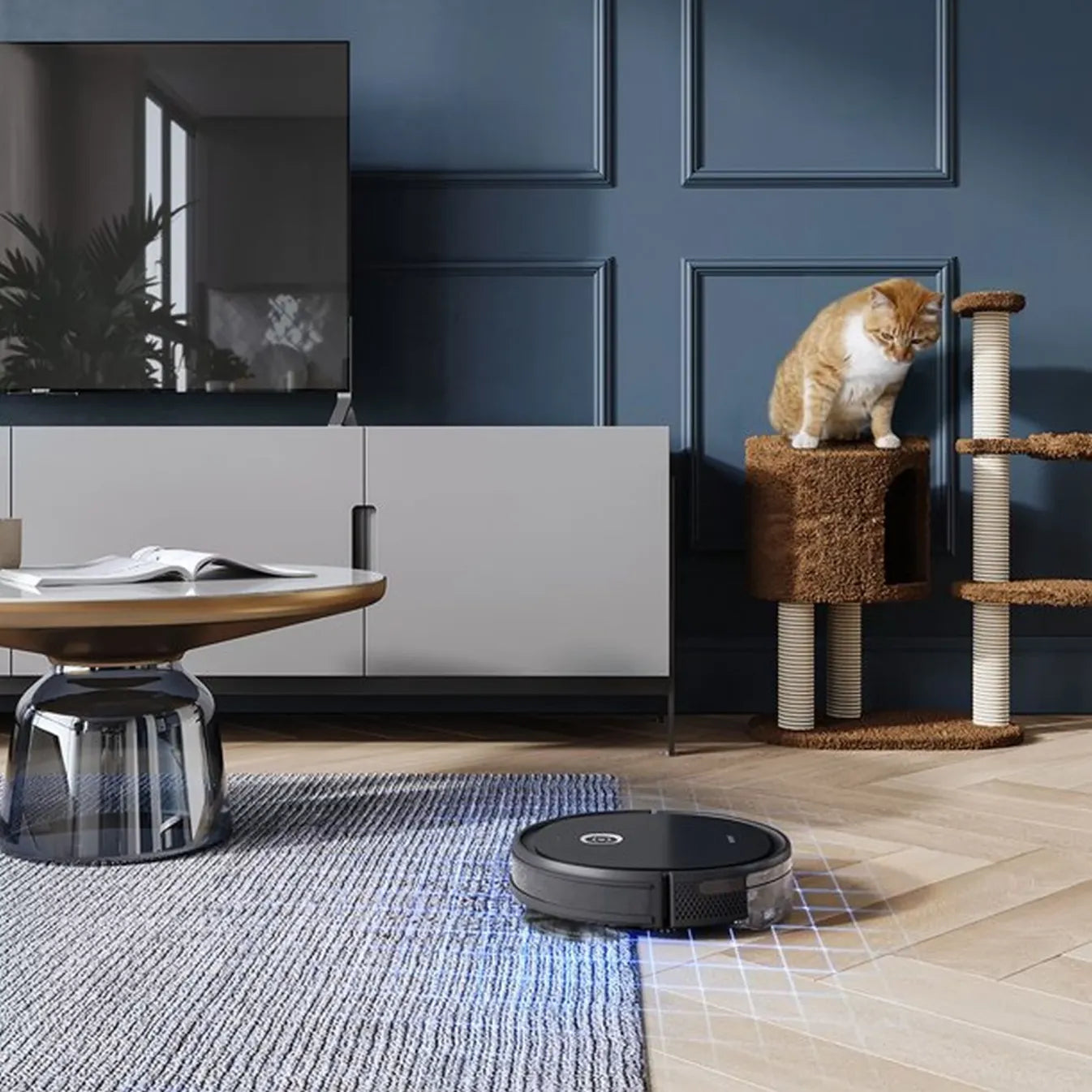 ECOVACS DEEBOT U2SE Robot Vacuum Cleaner and Mop with WiFi & App - Retail $300