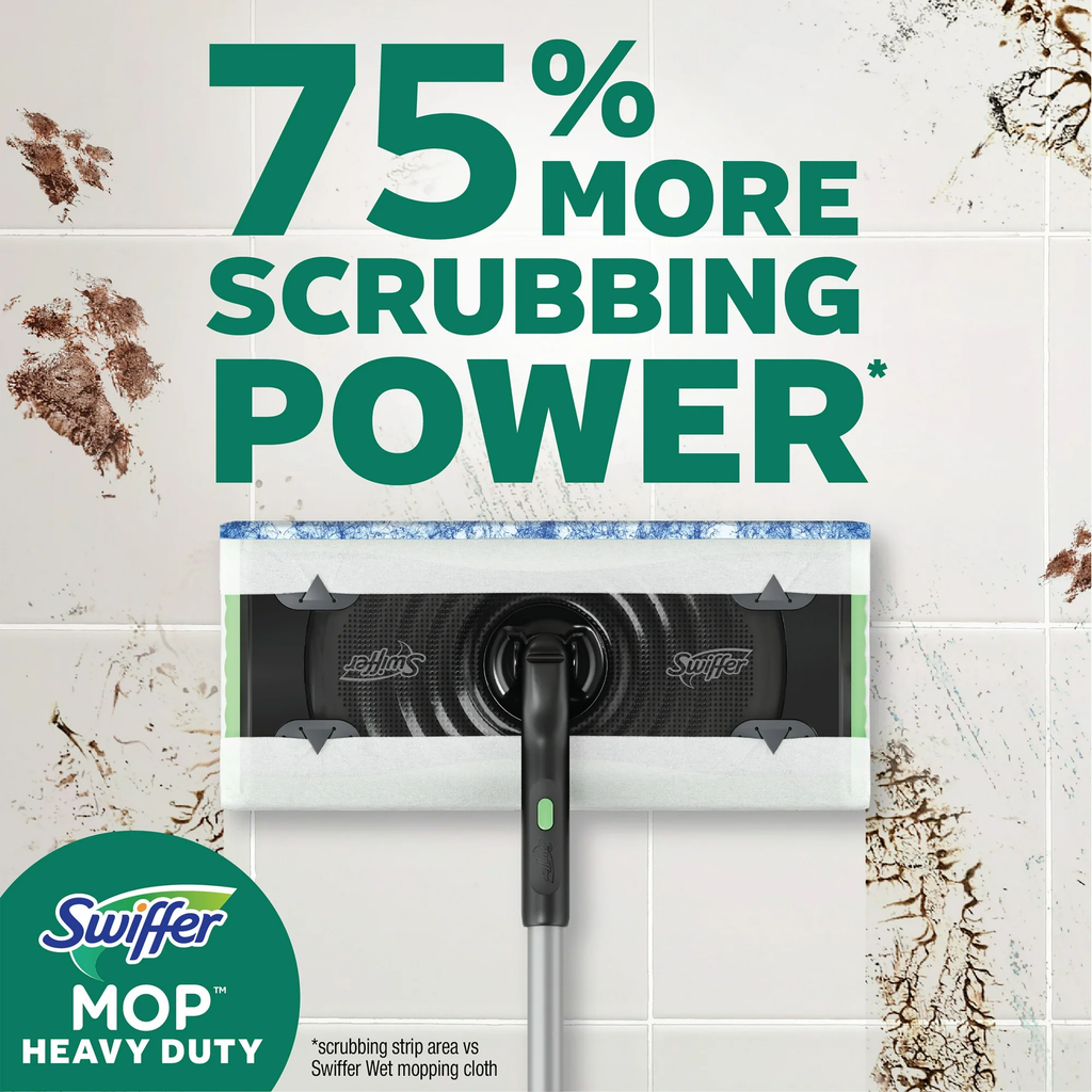 Swiffer Mop & Go Deluxe Kit with Dry & Wet Refills