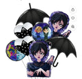 8 pc Wednesday Balloons Set Party Theme decoration supplies - Retail $14.99